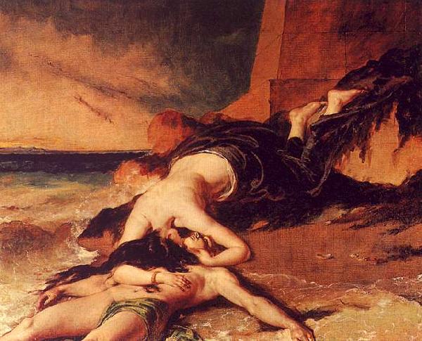 William Etty Hero and Leander 1 Germany oil painting art